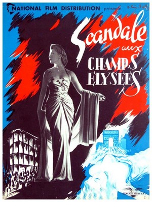 Scandale aux Champs-Élysées (1949) - poster