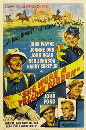 She Wore a Yellow Ribbon (1949) - poster