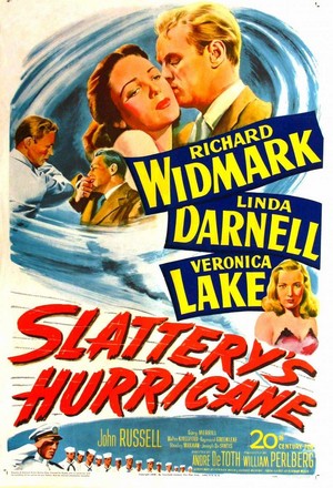 Slattery's Hurricane (1949) - poster