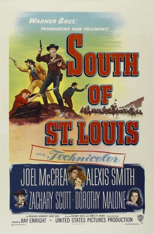 South of St. Louis (1949) - poster