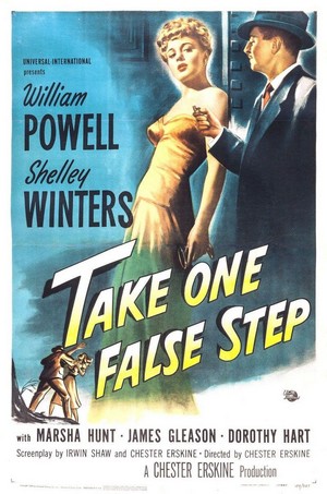 Take One False Step (1949) - poster