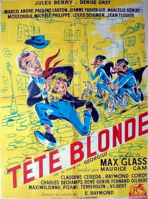 Tête Blonde (1949) - poster