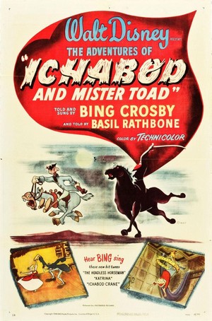 The Adventures of Ichabod and Mr. Toad (1949) - poster