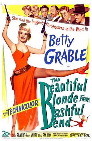 The Beautiful Blonde from Bashful Bend (1949) - poster
