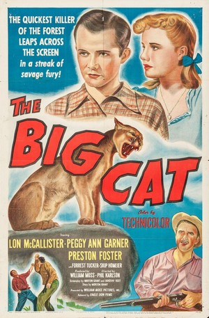 The Big Cat (1949) - poster