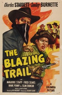 The Blazing Trail (1949) - poster