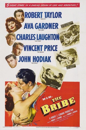 The Bribe (1949) - poster