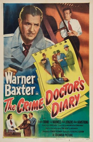 The Crime Doctor's Diary (1949) - poster
