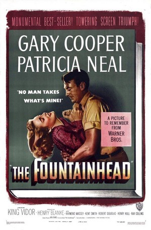 The Fountainhead (1949) - poster