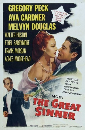 The Great Sinner (1949) - poster