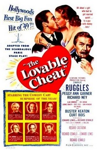 The Lovable Cheat (1949) - poster