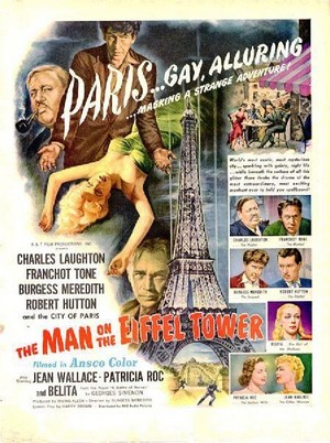 The Man on the Eiffel Tower (1949) - poster