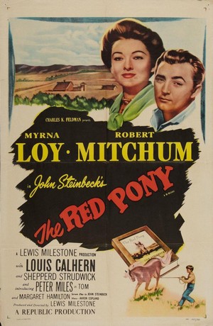 The Red Pony (1949) - poster