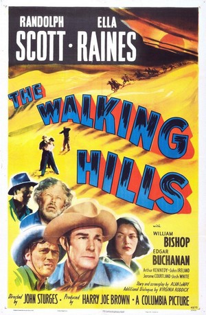 The Walking Hills (1949) - poster