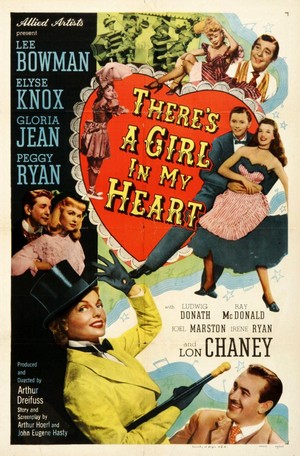 There's a Girl in My Heart (1949) - poster