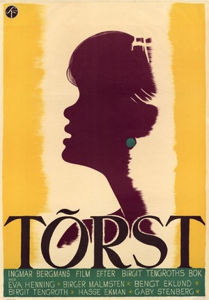 Törst (1949) - poster