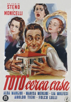 Totò Cerca Casa (1949) - poster
