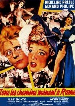 Tous les Chemins Mènent à Rome (1949) - poster