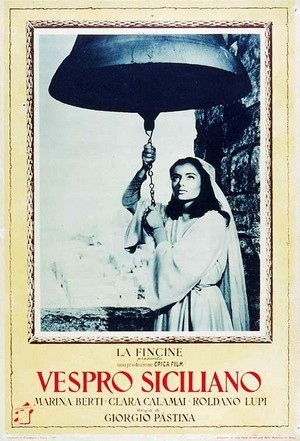 Vespro Siciliano (1949) - poster