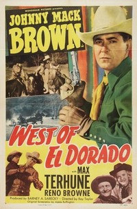 West of El Dorado (1949) - poster