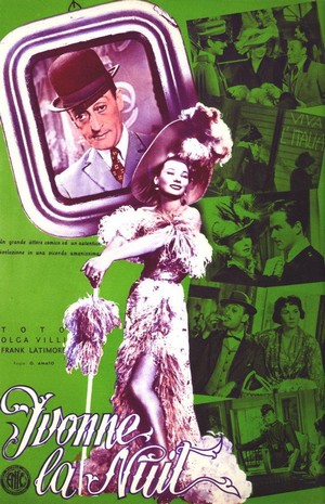 Yvonne la Nuit (1949) - poster