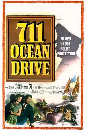 711 Ocean Drive (1950) - poster