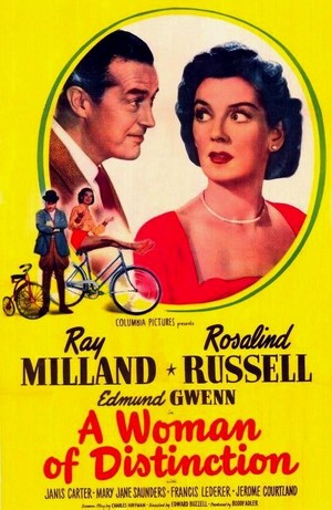 A Woman of Distinction (1950) - poster