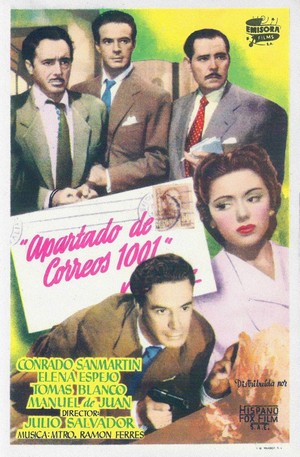 Apartado de Correos 1001 (1950) - poster