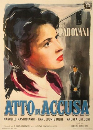 Atto di Accusa (1950) - poster
