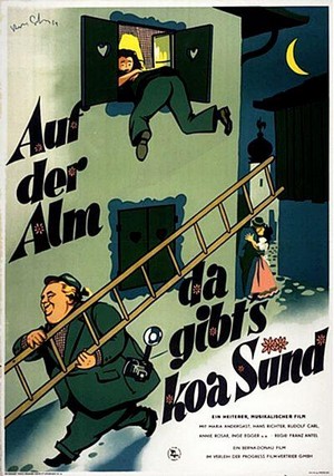 Auf der Alm, Da Gibt's ka Sünd' (1950) - poster