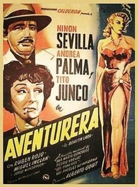 Aventurera (1950) - poster