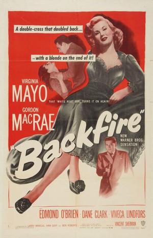 Backfire (1950) - poster