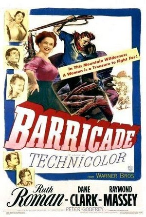 Barricade (1950) - poster
