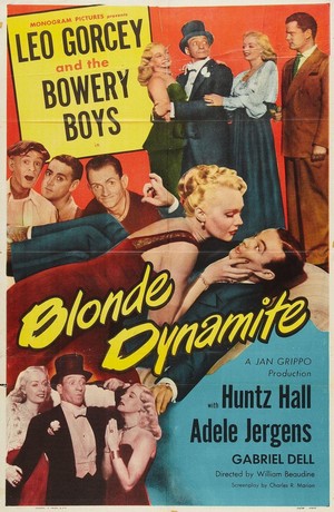 Blonde Dynamite (1950) - poster