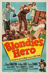 Blondie's Hero (1950) - poster