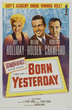 Born Yesterday (1950) - poster