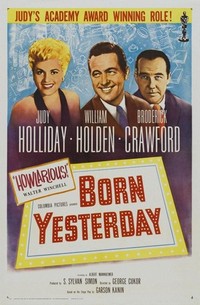 Born Yesterday (1950) - poster