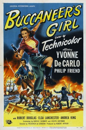 Buccaneer's Girl (1950) - poster