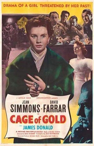 Cage of Gold (1950) - poster