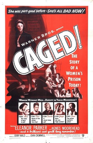 Caged (1950) - poster