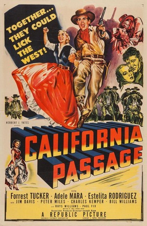 California Passage (1950) - poster