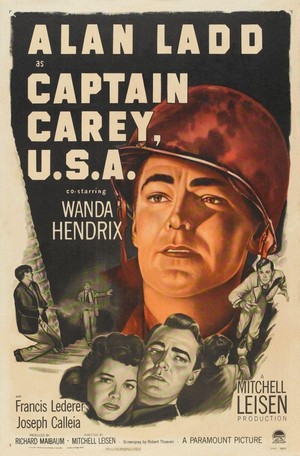 Captain Carey, U.S.A. (1950) - poster