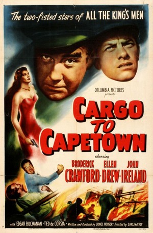 Cargo to Capetown (1950) - poster