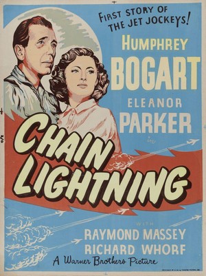 Chain Lightning (1950) - poster