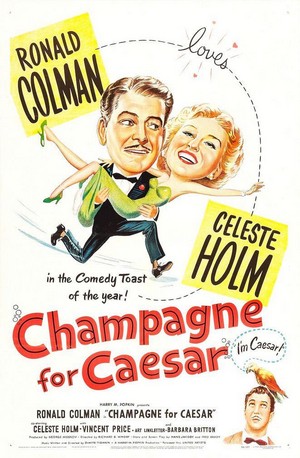 Champagne for Caesar (1950) - poster