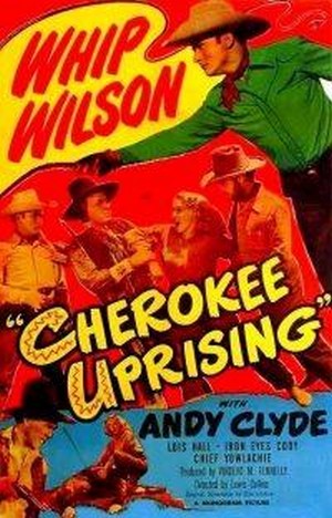 Cherokee Uprising (1950) - poster