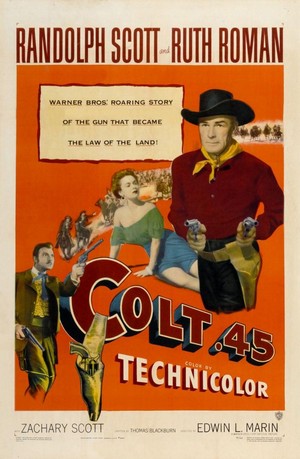 Colt .45 (1950) - poster