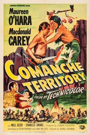 Comanche Territory (1950) - poster