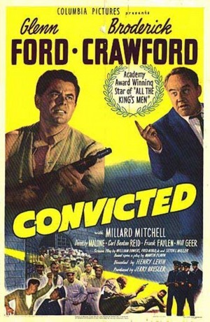 Convicted (1950) - poster