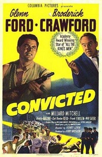 Convicted (1950) - poster